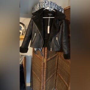Love Tree Leather Motorcycle jacket